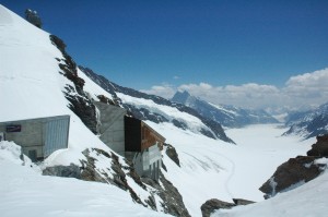 The view from Jungfraujoc